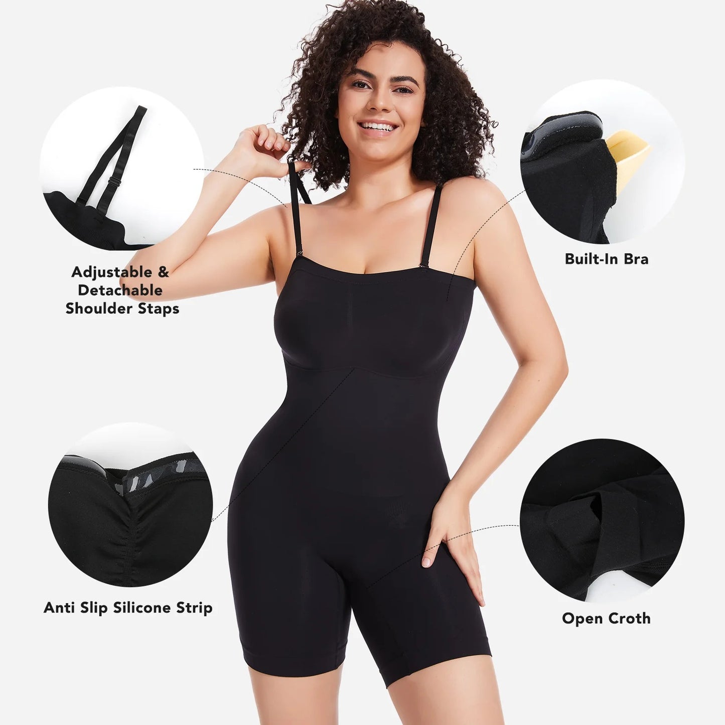 ShapeSculpt™ Seamless Strapless Body Shaper