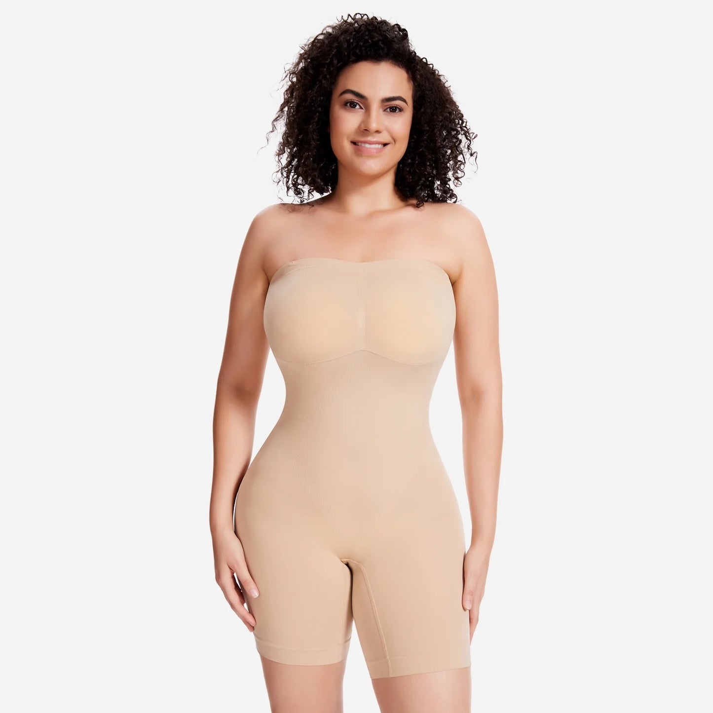 ShapeSculpt™ Seamless Strapless Body Shaper